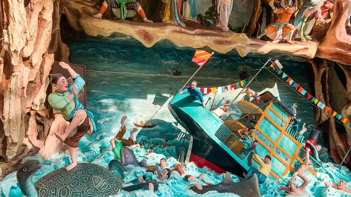 Haw Par Villa — Haw Par Villa, Singapore — statues