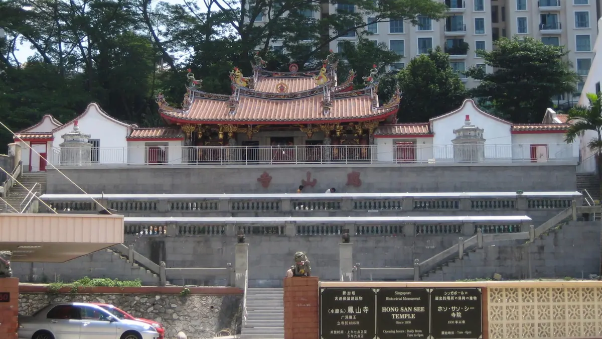 Hong San See Temple — Hong San See Temple, Singapore — roof