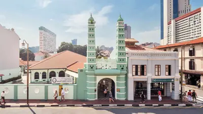 Jamae Mosque (Masjid Chulia) — Jamae Mosque (Masjid Chulia) — temple in Chinatown, Singapore