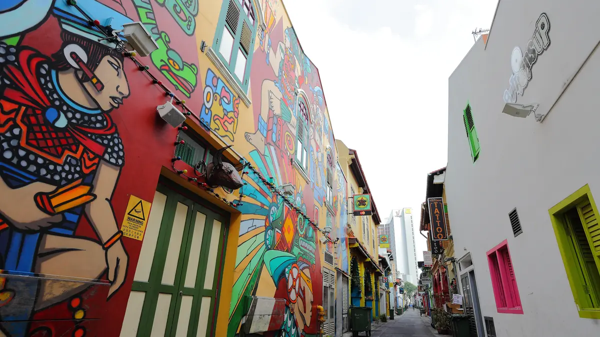 Kampong Glam stamp