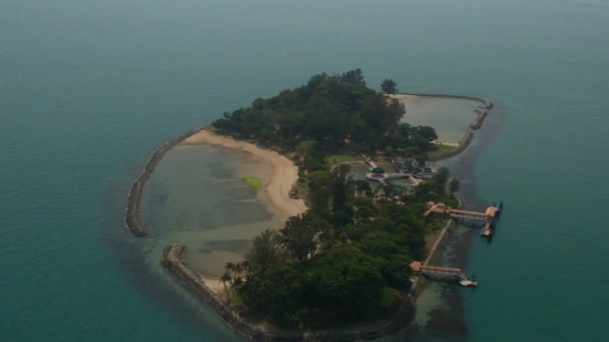 Kusu Island — Kusu Island, Singapore — aerial
