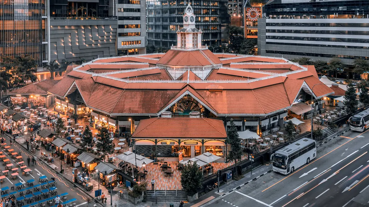 Lau Pa Sat — Lau Pa Sat, Singapore