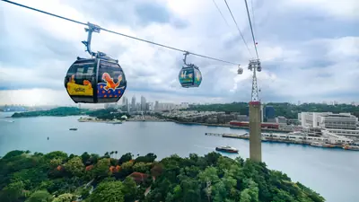 Mount Faber & Singapore Cable Car — Mount Faber & Singapore Cable Car — landmark in western Singapore, Singapore