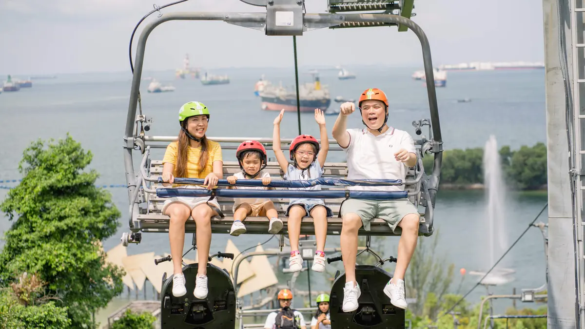 Skyline Luge Singapore — Skyline Luge Singapore — chairlift