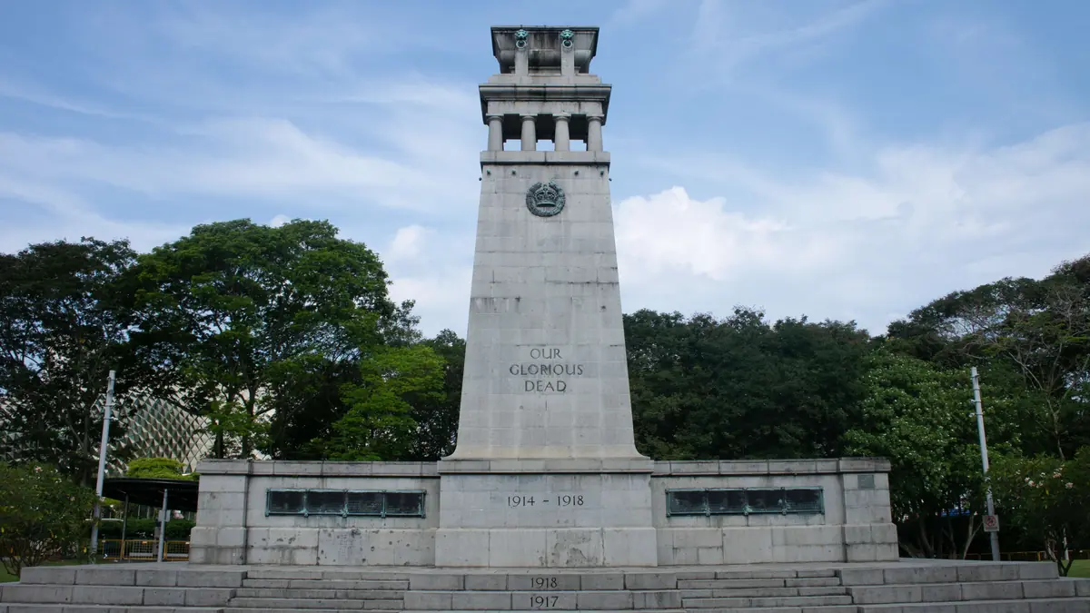 The Cenotaph — The Cenotaph — heritage site in the Civic District, Singapore
