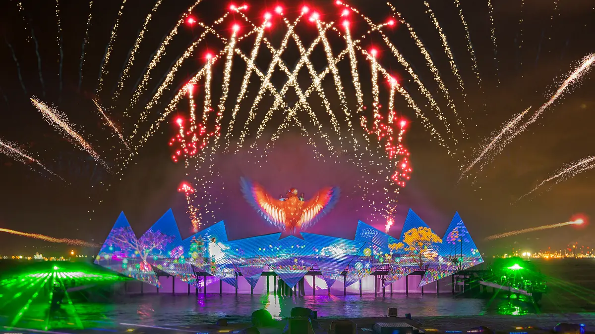 Wings of Time — Wings of Time, Singapore — finale fireworks