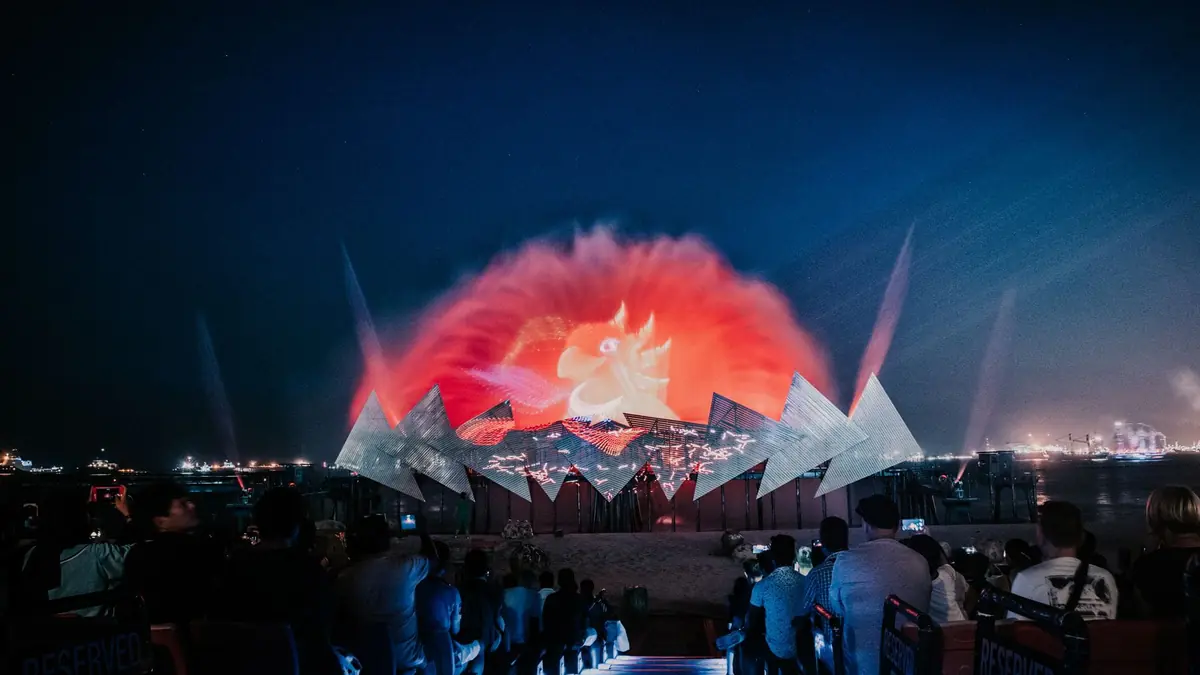 Wings of Time — Wings of Time, Singapore — pyro