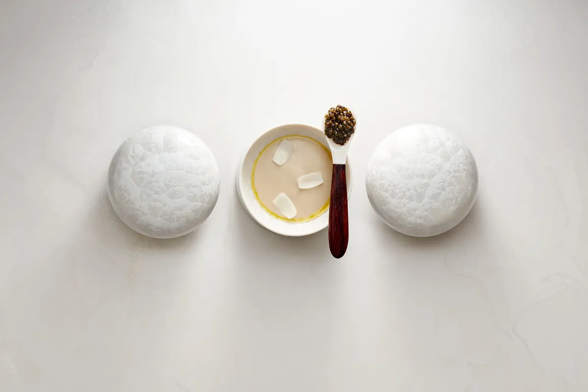 A plated course at Born, Singapore