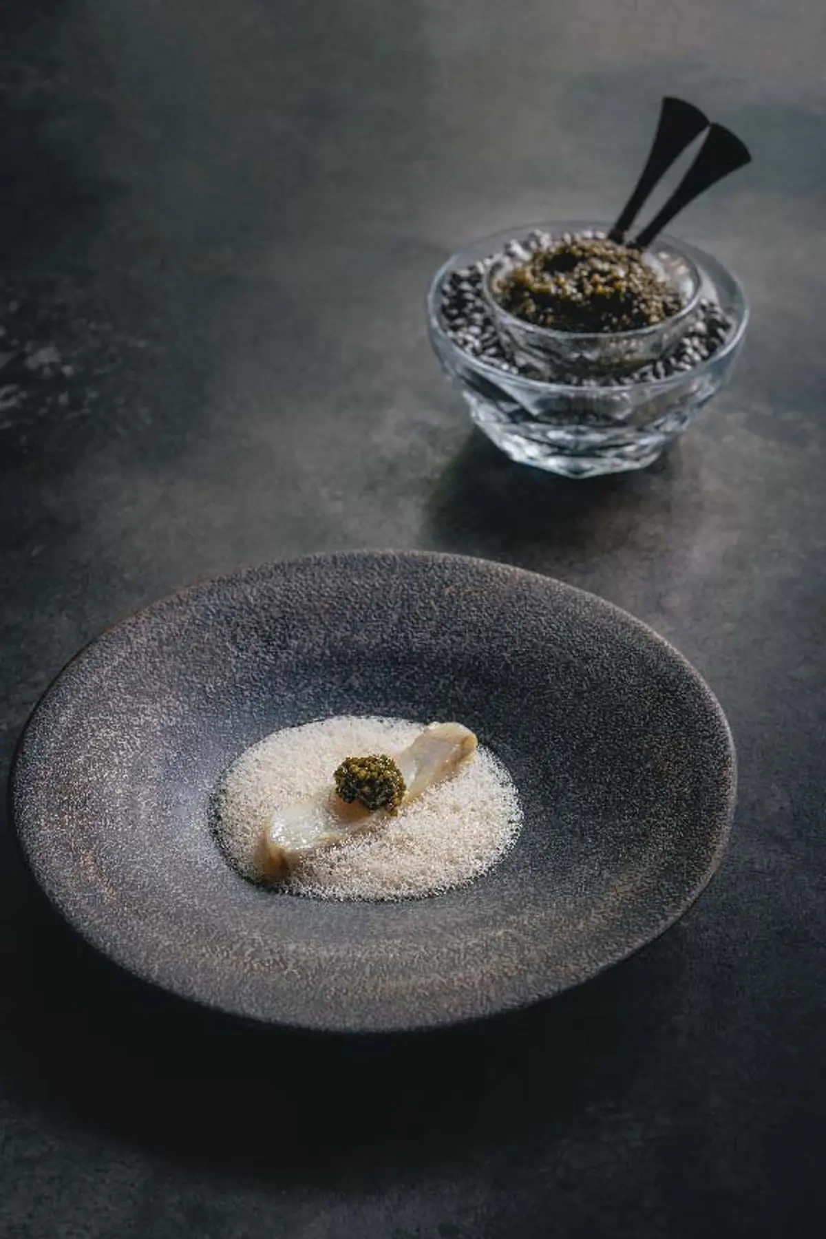 Caviar course at Cloudstreet, Singapore