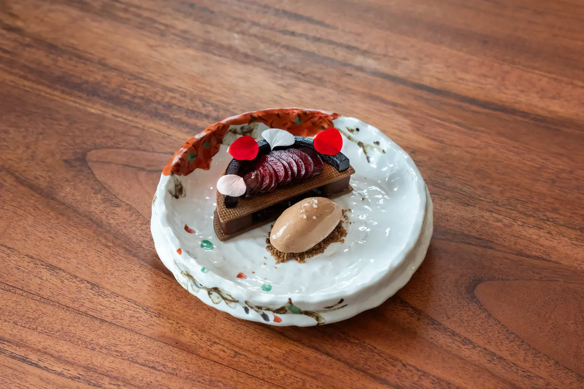 A dessert at Restaurant JAG, Singapore