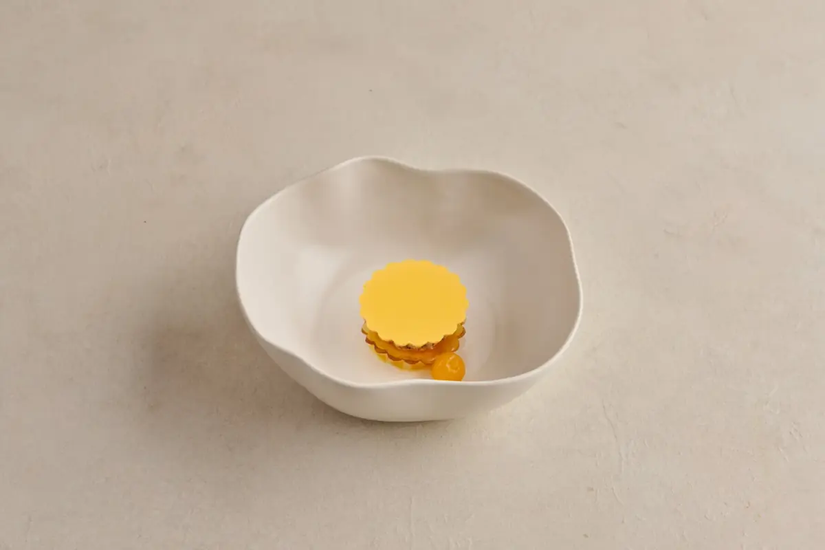 A plated course at Seroja, Singapore