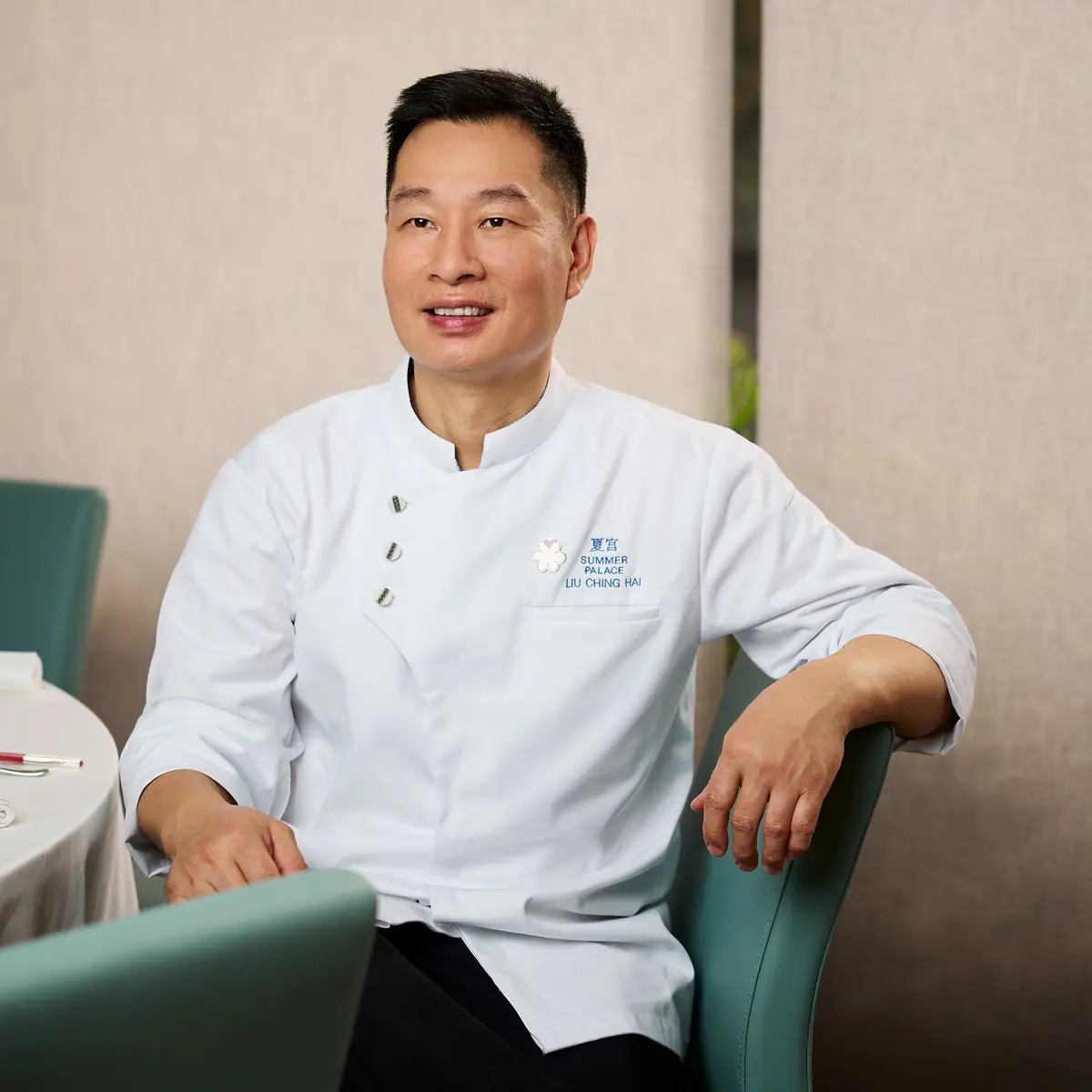 Chef Liu Ching Hai of Summer Palace, Singapore