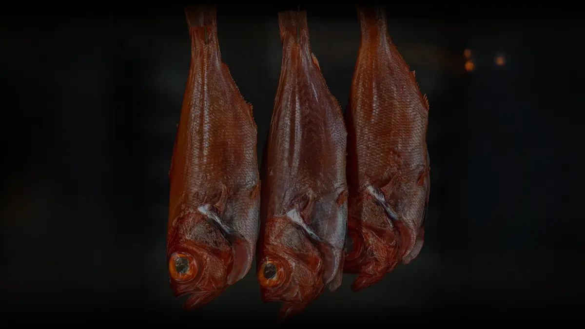 Smoked fish at Willow, Singapore