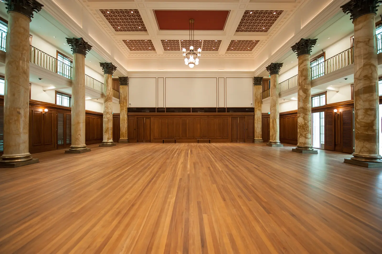 National Gallery Singapore — The restored City Hall Chamber inside National Gallery Singapore, site of Singapore's 1965 proclamation of independence