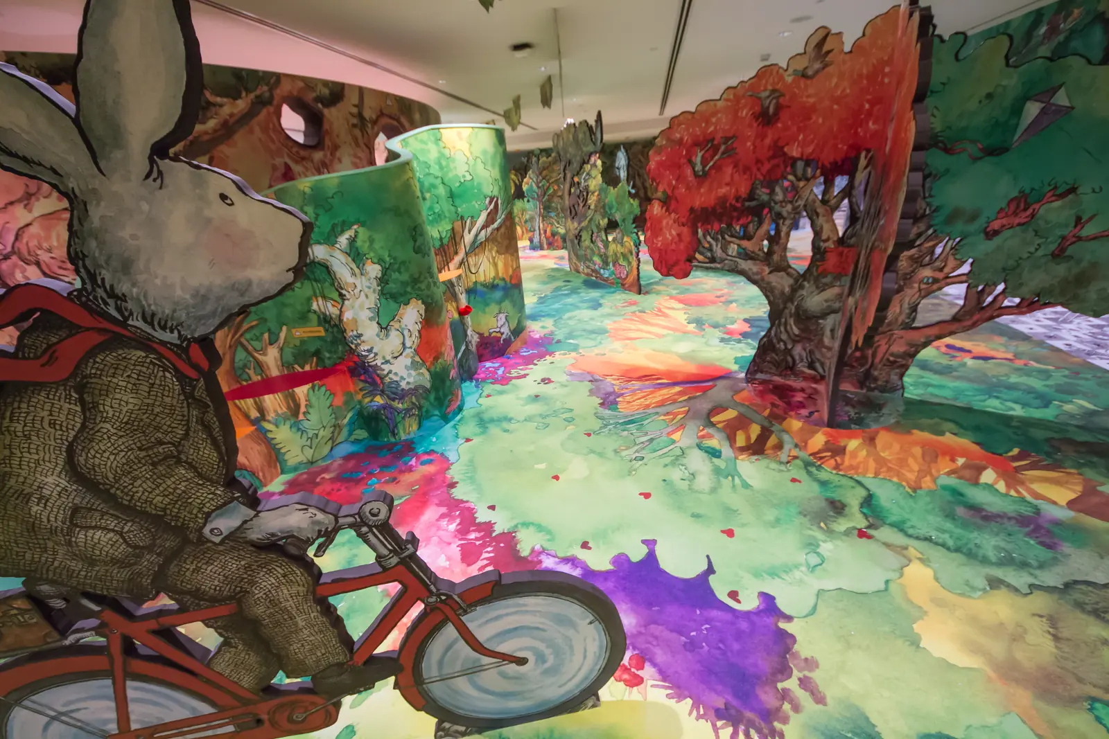 National Gallery Singapore — Children playing in the Art Playscape at the Keppel Centre for Art Education, National Gallery Singapore