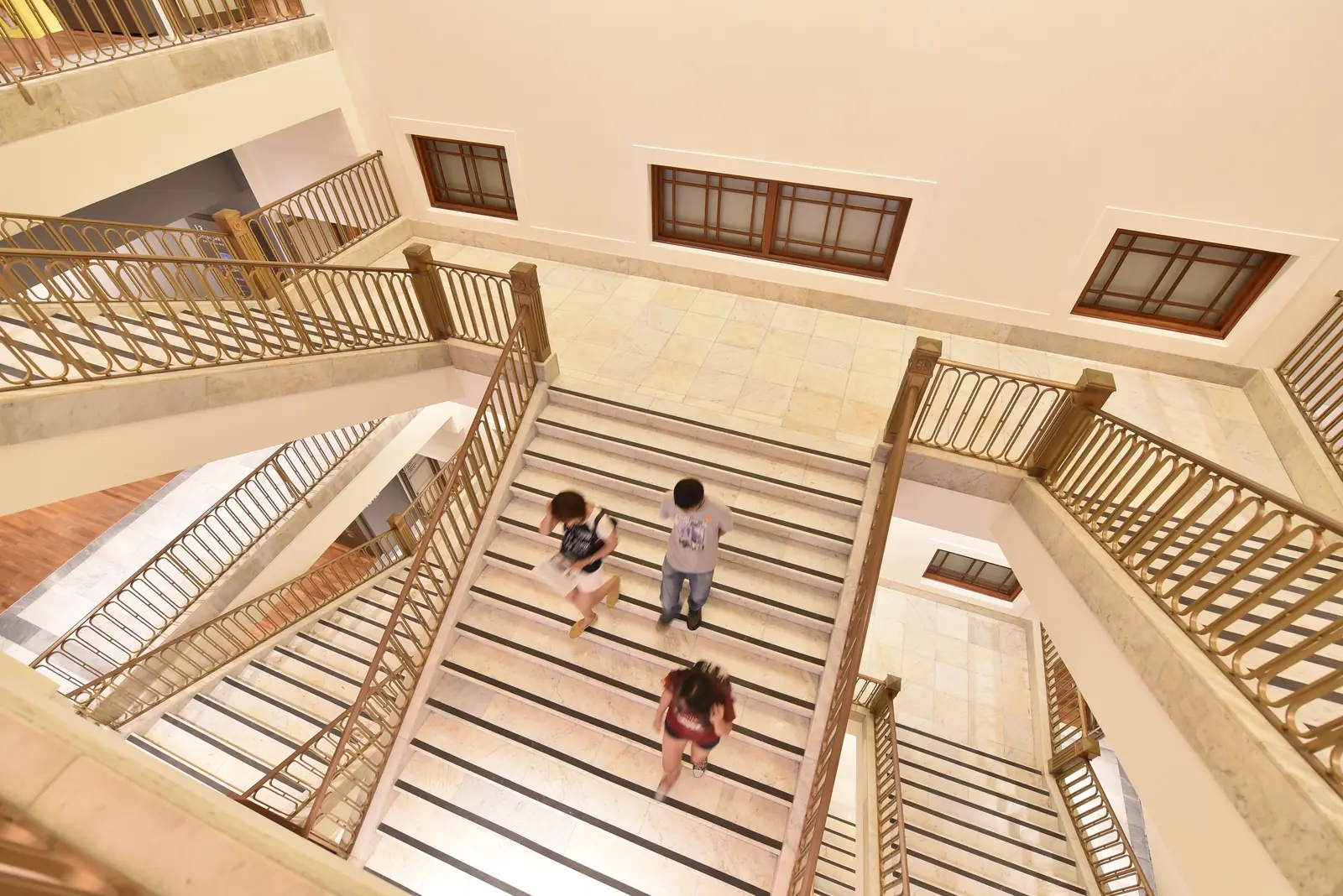 National Gallery Singapore — The restored foyer of the former City Hall building at National Gallery Singapore
