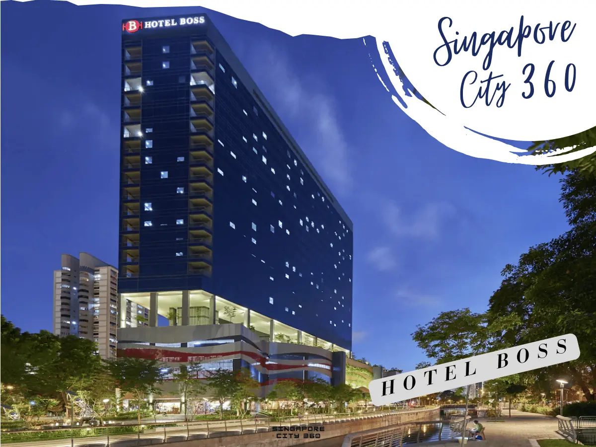 Hotel Boss on Jalan Sultan near Lavender MRT station, Singapore