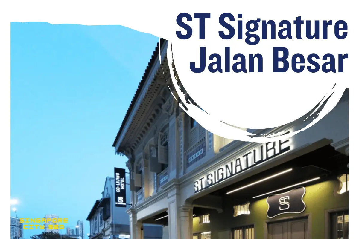 Rooftop and co-working space at a co-living cabin hotel near Jalan Besar MRT station