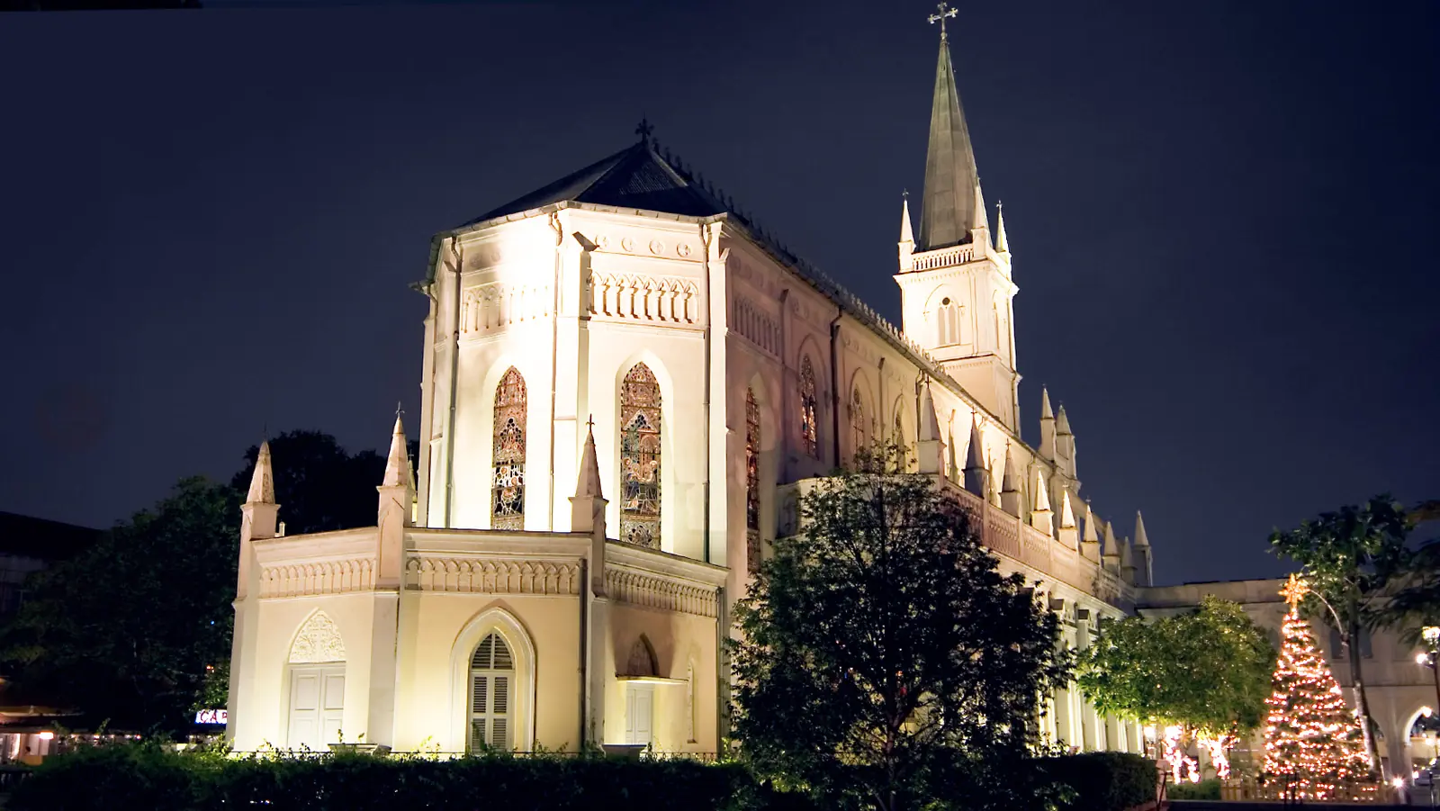 CHIJMES — The charm of CHIJMES, Singapore harks back to a bygone, gracious age.