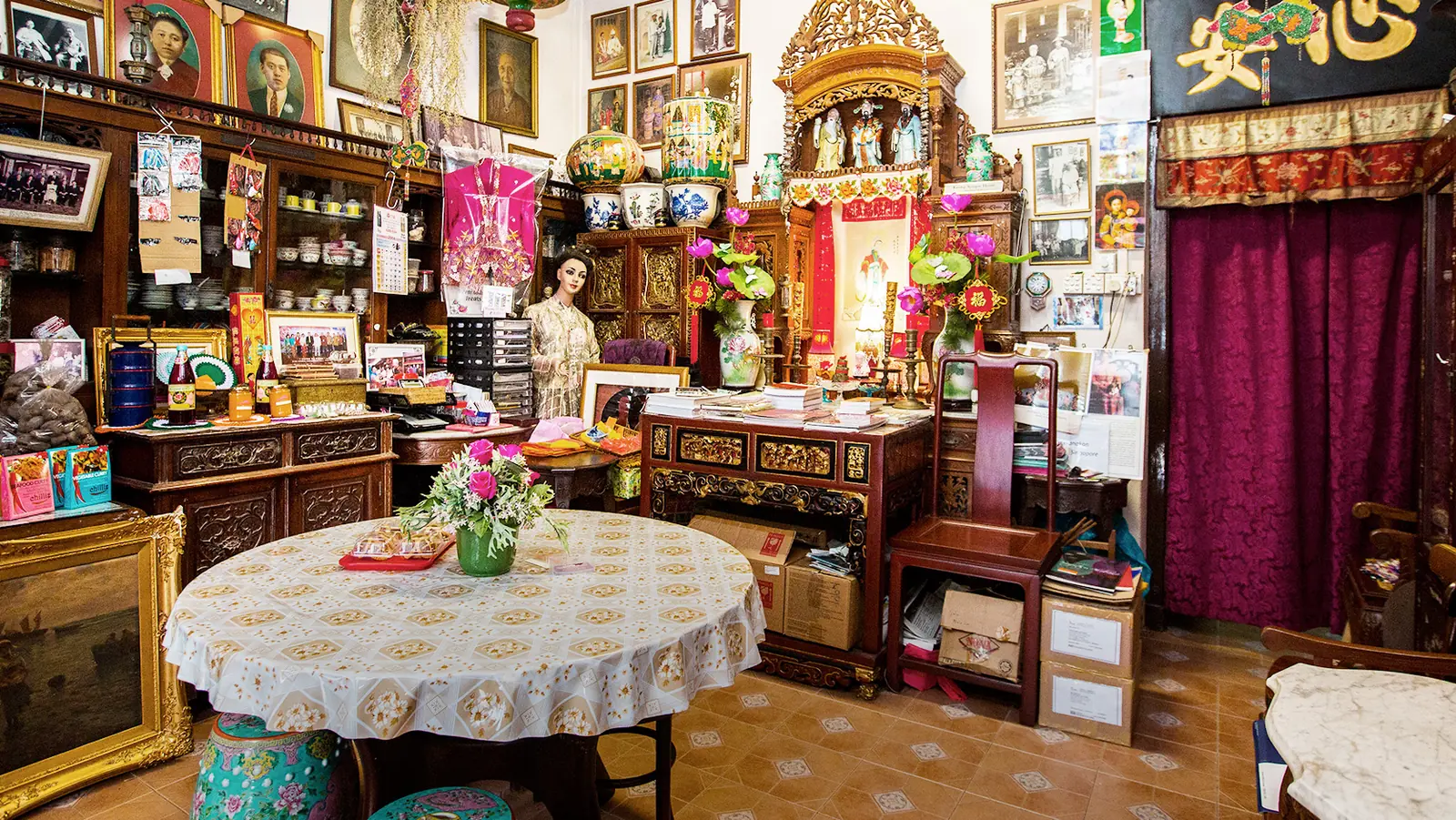Katong Antique House — Marvel at antiques and heirlooms worthy of any museum collection at the Katong Antique House.