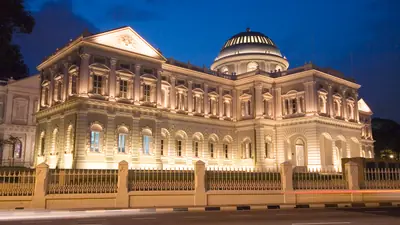 National Museum of Singapore — The National Museum of Singapore building is also an architectural icon that is stunning to behold.