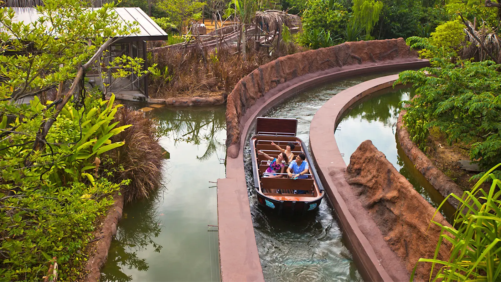 River Wonders — Meet manatees, monkeys and more as you ride the world's rivers at River Safari, Singapore.