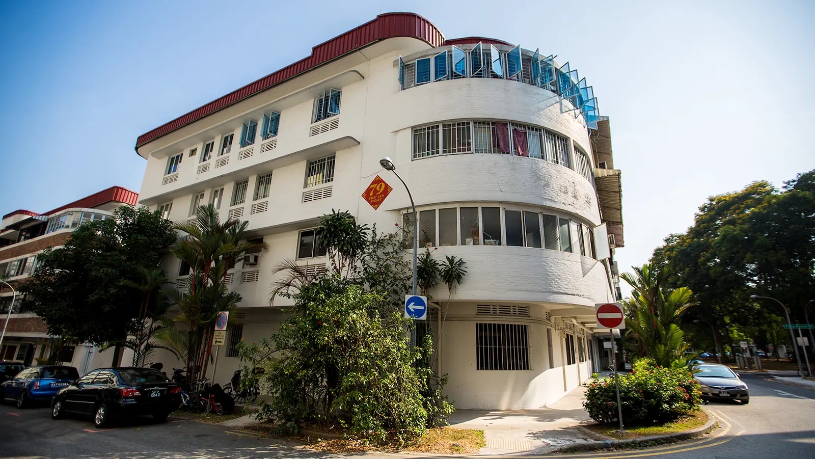 Tiong Bahru SIT Flats — SIT Flats Singapore: The charm of Tiong Bahru comes to life through its Art Deco architecture.