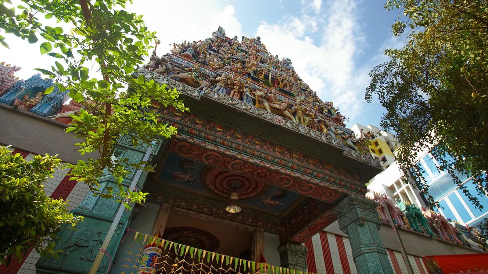 Sri Veeramakaliamman Temple — The Sri Veeramakaliamman Temple is a distinctive landmark in the heart of Little India.